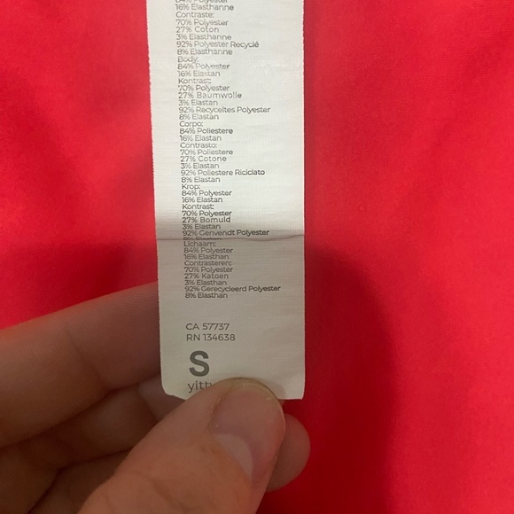 Yitty hot pink high rise biker shorts - Picture 5 of 7